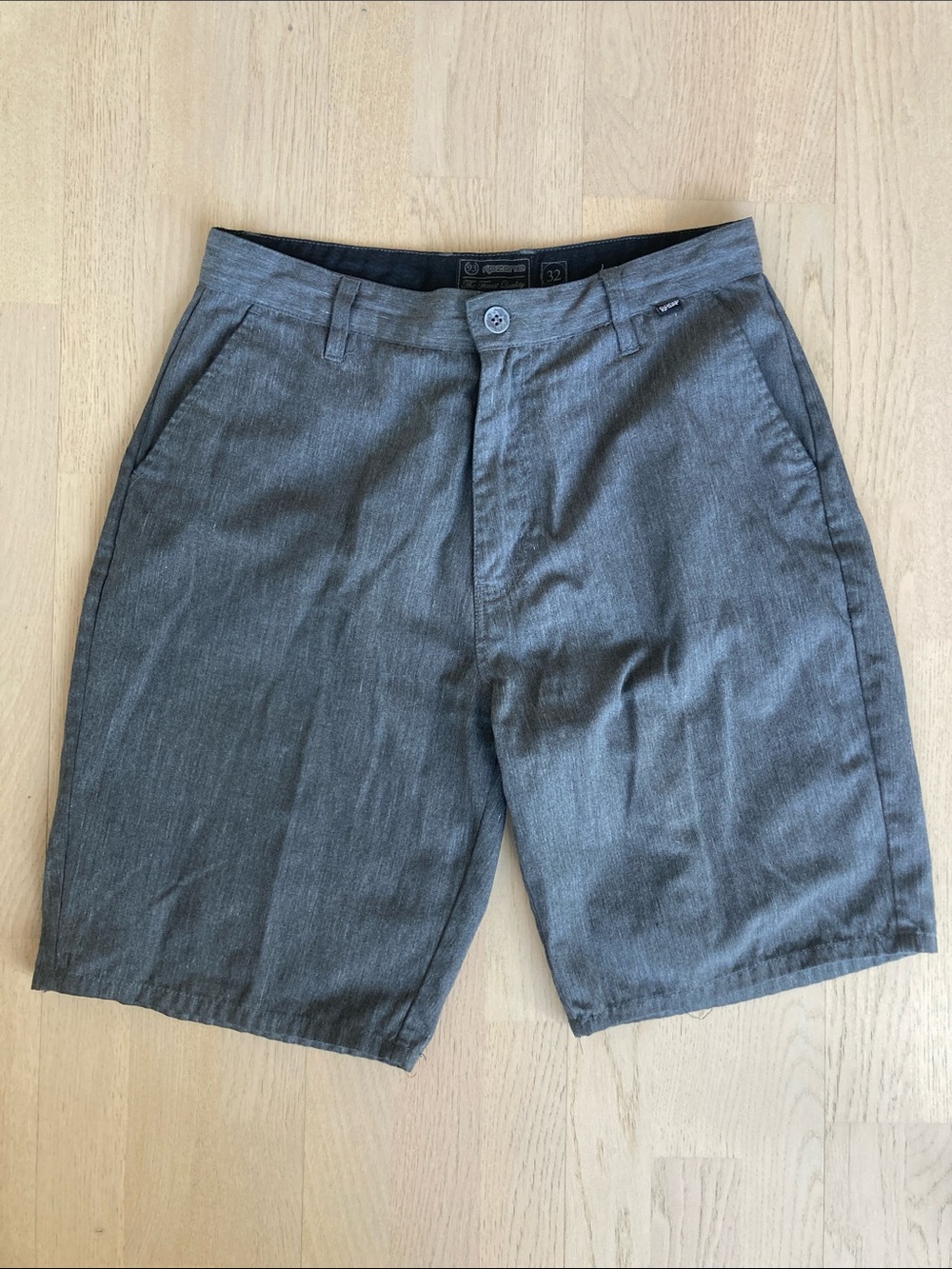 Men's Gray Chino Shorts